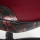 Кресло геймерское TetChair RACER GT MILITARY экокожа/ткань розовый/бордо/рисунок