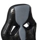 Кресло геймерское TetChair RUNNER MILITARY экокожа/ткань черный/серый/рисунок