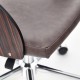 Кресло компьютерное TetChair JAZZ экокожа коричневый