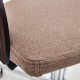 Кресло компьютерное TetChair JAZZ экошерсть коричневый/темно-коричневый
