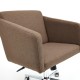 Кресло компьютерное TetChair MILAN ткань коричневый
