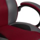Кресло компьютерное TetChair RACER GT new экокожа/ткань металлик/бордо