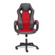 Кресло компьютерное TetChair RACER GT new экокожа/ткань металлик/красный