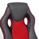 Кресло компьютерное TetChair RACER GT new экокожа/ткань металлик/красный