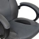 Кресло компьютерное TetChair RACER GT new экокожа/ткань металлик/серый