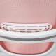 Кресло оператора TetChair Happy White ткань/сетка розовый