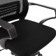 Кресло оператора TetChair MESH-4 ткань/сетка черный
