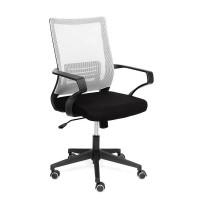 Кресло оператора TetChair MESH-4 ткань/сетка черный/серый
