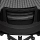 Кресло оператора TetChair MESH-4HR ткань/сетка черный