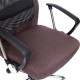 Кресло руководителя TetChair PROFIT ткань/сетка коричневый/черный