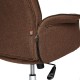 Кресло руководителя TetChair CHARM ткань коричневый