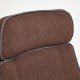 Кресло руководителя TetChair CHARM ткань флок коричневый