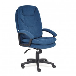 Кресло руководителя TetChair COMFORT LT ткань синий