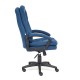 Кресло руководителя TetChair COMFORT LT ткань синий