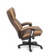 Кресло руководителя TetChair DUKE ткань коричневый/бронзовый