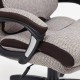Кресло руководителя TetChair DUKE тип 2 ткань норка/коричневый