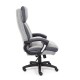 Кресло руководителя TetChair DUKE тип 2 ткань серый