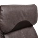 Кресло руководителя TetChair DUKE экокожа/ткань коричневый