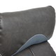 Кресло руководителя TetChair DUKE тип 2 экокожа/ткань черный/серый