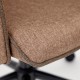 Кресло руководителя TetChair MADRID ткань коричневый