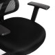 Кресло руководителя TetChair MESH-5 ткань/сетка черный