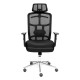 Кресло руководителя TetChair MESH-6 ткань/сетка черный