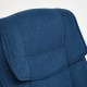 Кресло руководителя TetChair OREON ткань синий