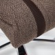 Кресло руководителя TetChair TRUST ткань коричневый