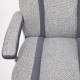 Кресло руководителя TetChair TRUST ткань серый