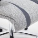 Кресло руководителя TetChair TRUST ткань серый