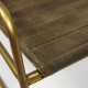 Кресло-качалка Secret De Maison FROST mod. 2533 золотистый/античный зеленый