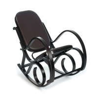 Кресло-качалка TetChair mod. AX3002-2 венге/темно-коричневый