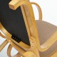 Кресло-качалка TetChair mod. AX3002-2 дуб/бежевый