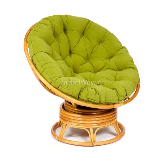 Кресло-качалка TetChair PAPASAN w 23/01 B мед/олива