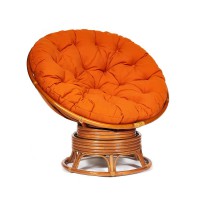 Кресло-качалка TetChair PAPASAN w 23/01 B мед/оранжевый