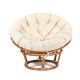 Кресло-качалка TetChair PAPASAN w 23/01 B орех/бежевый