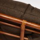 Кресло-качалка TetChair PAPASAN w 23/01 B орех/коричневый