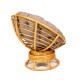Кресло-качалка TetChair PAPASAN w 23/01 B экошерсть мед/коричневый