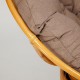 Кресло-качалка TetChair PAPASAN w 23/01 B экошерсть мед/коричневый