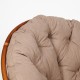 Кресло-качалка TetChair PAPASAN w 23/01 B экошерсть орех/коричневый