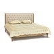 Кровать двуспальная Secret De Maison CASTRO mod. BED 19-01 K античный дуб/кремовый
