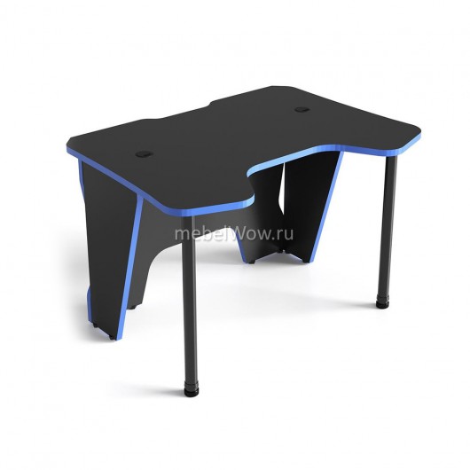 Стол компьютерный TetChair Strike-2 черный/синий