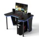 Стол компьютерный TetChair Strike-2 черный/синий