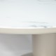 Стол обеденный TetChair LUNA mod. 8064 белый/серый/хром