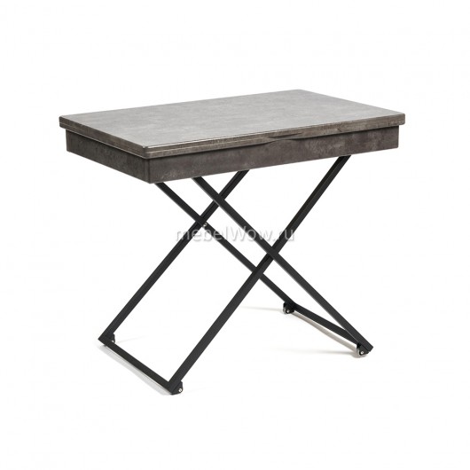 Стол обеденный TetChair MERIDIAN серый бетон/черный
