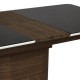 Стол обеденный TetChair RADCLIFFE Mod. EDT-VG002 120 коричневый/черный
