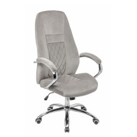 Кресло компьютерное Woodville Aragon ткань светло-серый