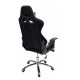 Кресло компьютерное Woodville Kano 1 ткань/экокожа кремовый/черный