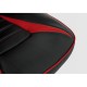Кресло компьютерное Woodville Monza 1 экокожа черный/красный
