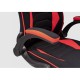 Кресло компьютерное Woodville Plast 1 ткань черный/красный